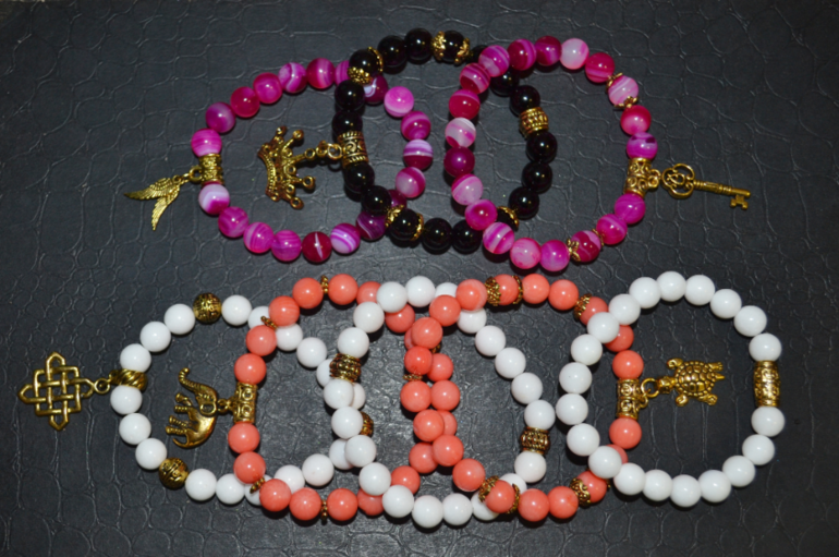 Браслеты ручной работы из полудрагоценных камней. Браслеты есть в наличии и под заказ!!!