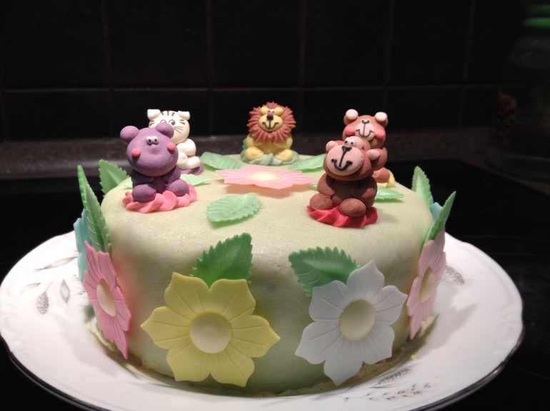 Мой первый тортик!