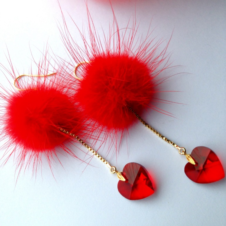 Мои новинки - серёжки для себя и в подарок.