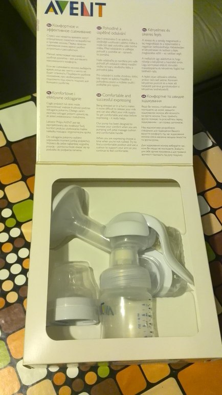 Молокоотсос ручной avent SCF310/20