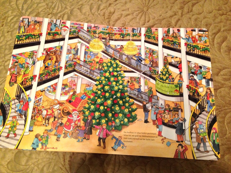Новогодний Wimmelbuch