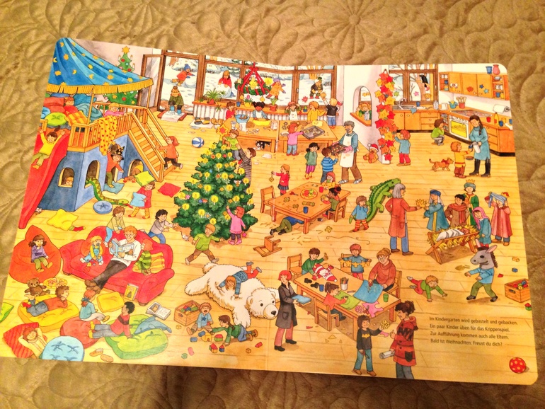 Новогодний Wimmelbuch