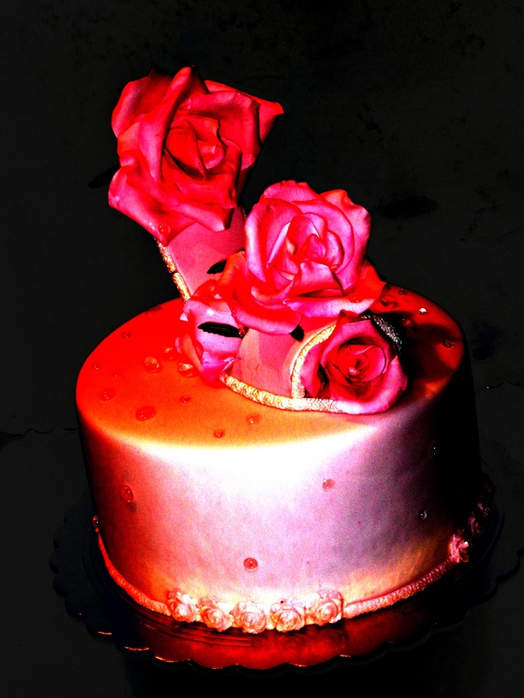 Туфля в розовом))))