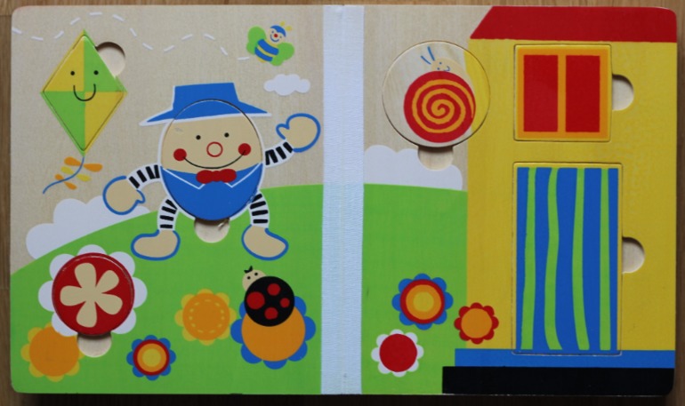 наши пазлы в 2 - 2,5 года