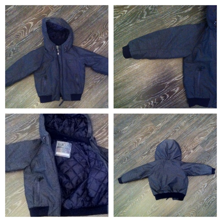 Две куртки дМ на межсезонье 104/110 состояние новых