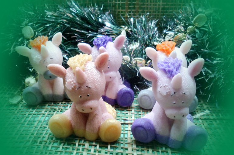 и у меня немного новогоднего: