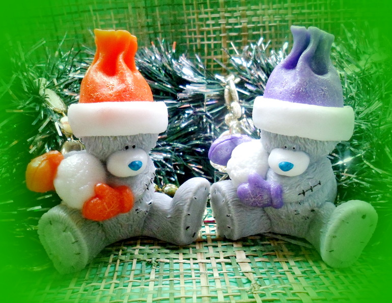 и у меня немного новогоднего: