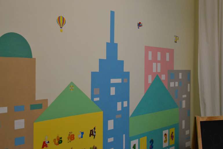 Оформляем детскую)