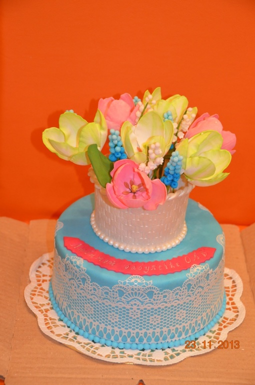 Тортик для бабушки 92-х лет