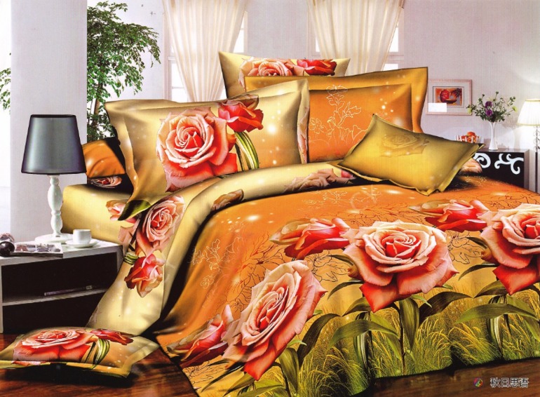 1200 руб двуспальное 3D постельное белье