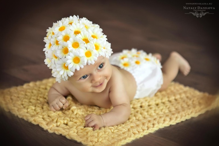 Костюмированная фотосессия малышей: Ника