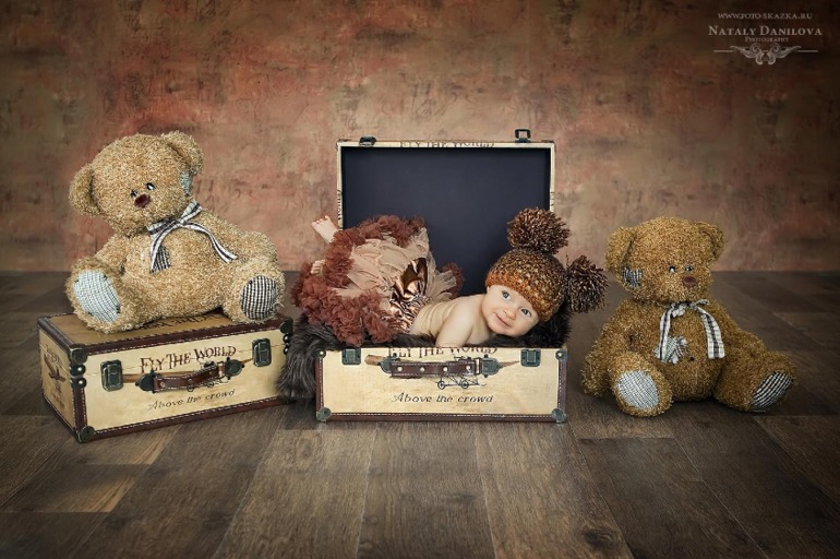 Костюмированная фотосессия малышей: Ника