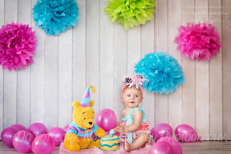 Фотосессии детишек: День Рождения Даши