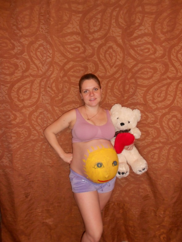 Пуз 35 недель!