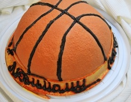 Из чего сделать оранжевую верхушку у торта?