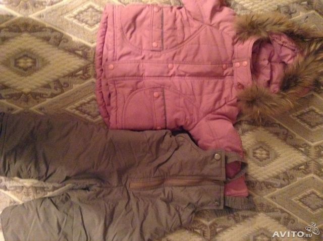 Зимний комплект Диоли д/дев в отличном состоянии, 1700
