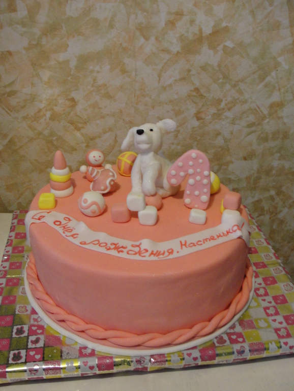 тортик на годик