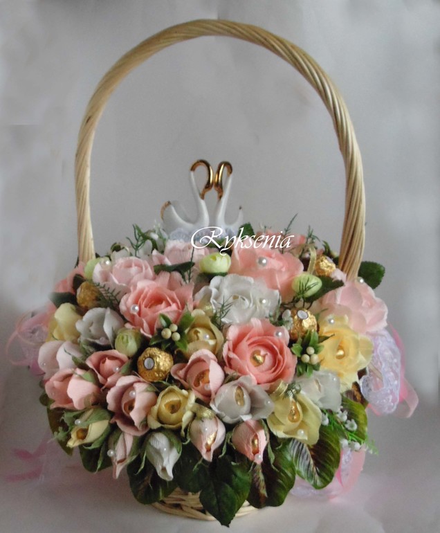 Букет на фарфоровую свадьбу