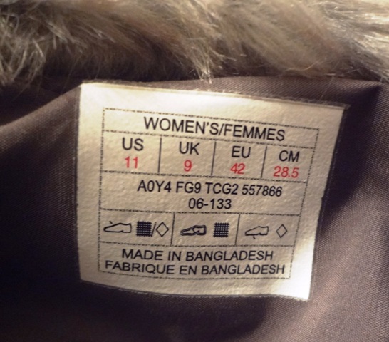 The North Face™ Women’s Micro Baffle Bootie, размер 11US (по стельке ровно 28 см)