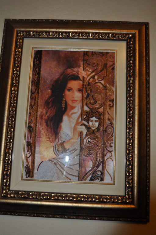 Моя первая работа бисером