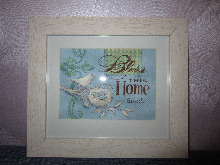 Работы после багетки