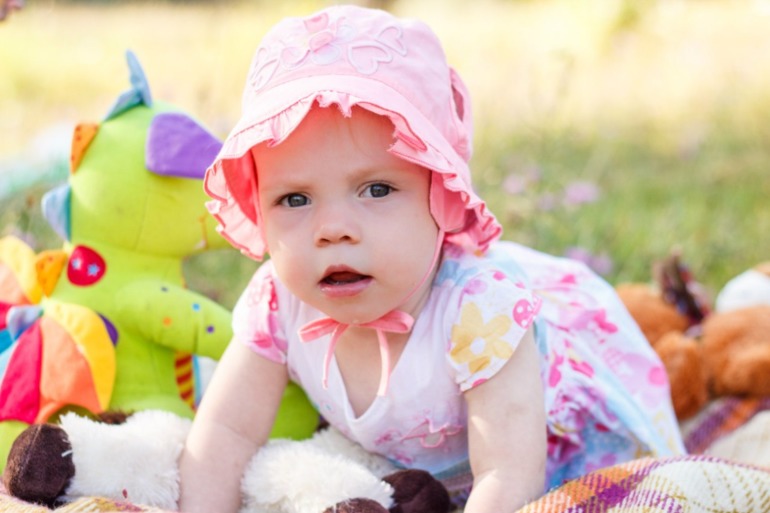 Мы вернулись))) Летняя фотосессия, 1 год 5 месяцев