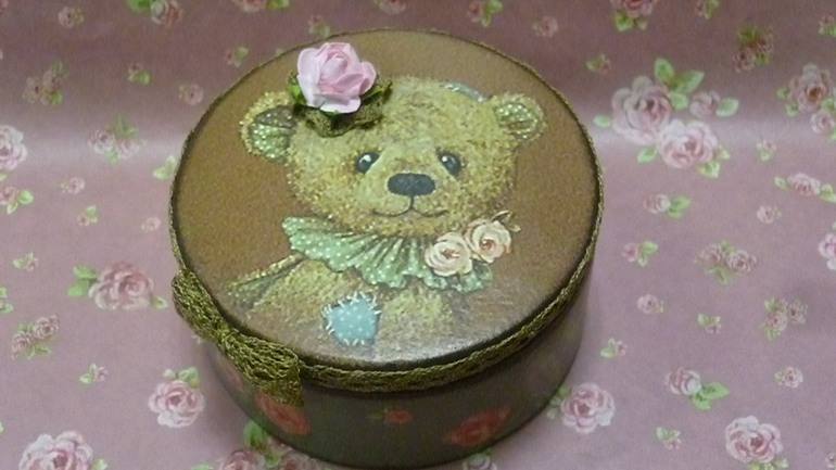 Шкатулочка "Лапуля"