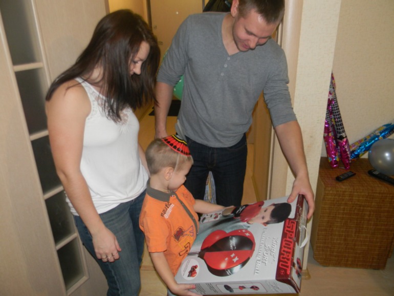 ДР старшего сынульки