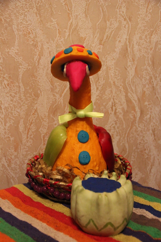 Наш гусенок:)))