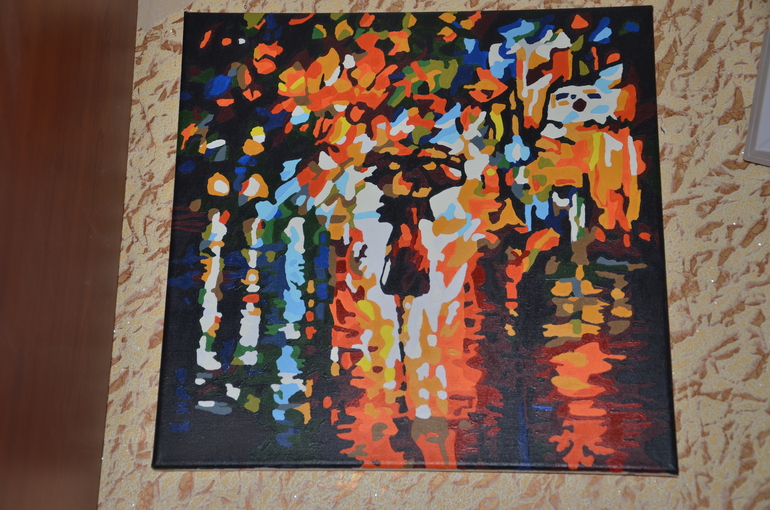 Мое творение по работам Леонида Афремова и Винсента ван Гога...