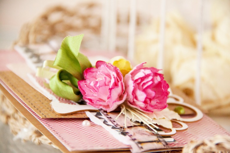 Открытка и блокнотик))