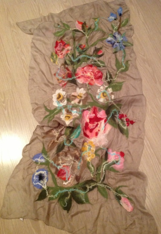 Мой первый палантин