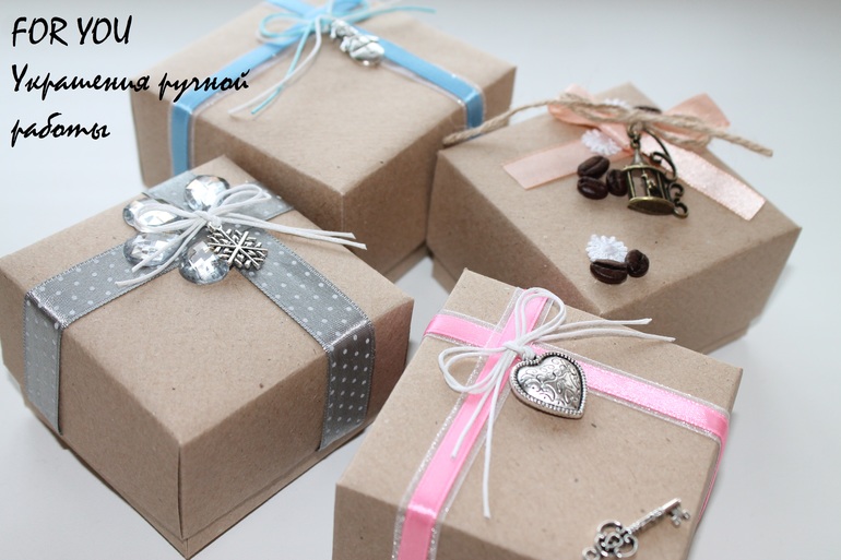Коробочки для украшений