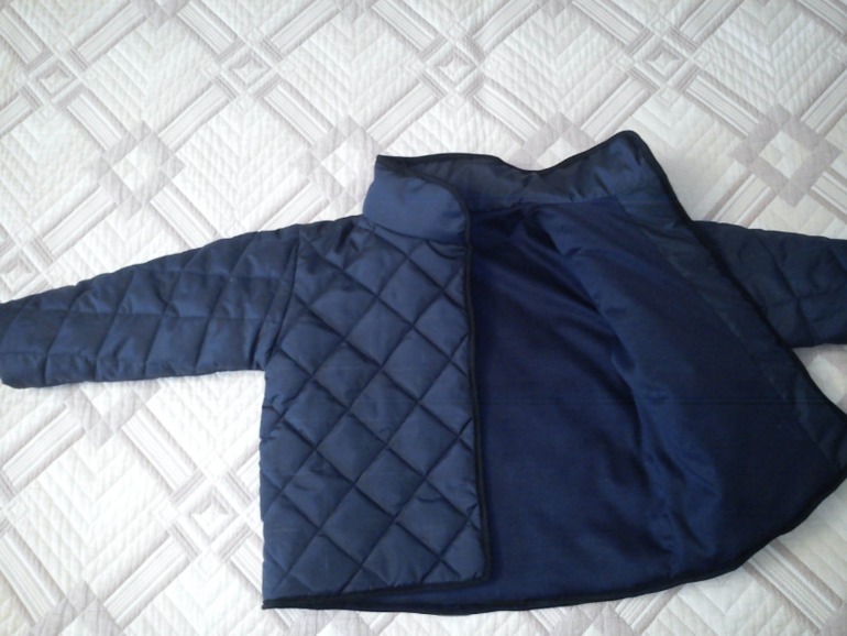 Стёганая куртка для сына (фото)