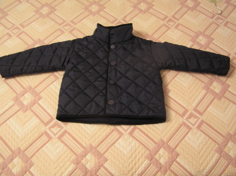 Стёганая куртка для сына (фото)
