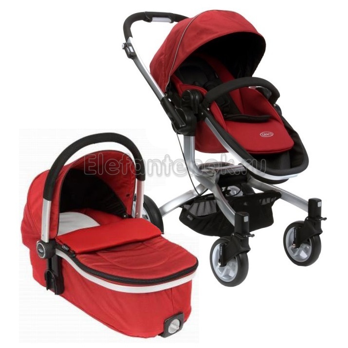 Коляска GRACO simbio 2в1+ адаптер для автокресла+ конверт изп флиса 10500