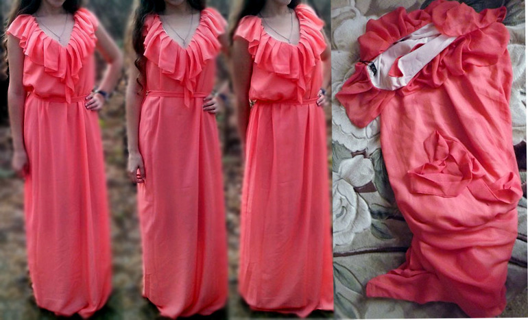 Пристрою платье.