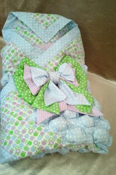 Вот такое получилось воздушное одеяльце!