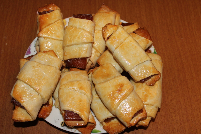 Рогалики с мармеладом!