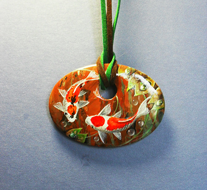 Еще лошадки и рыбки.