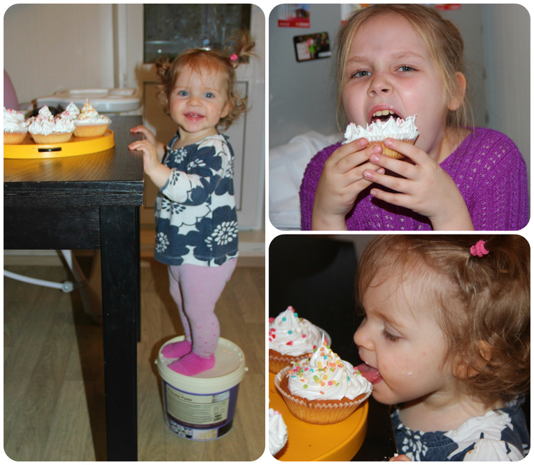 Мои первые капкейки.