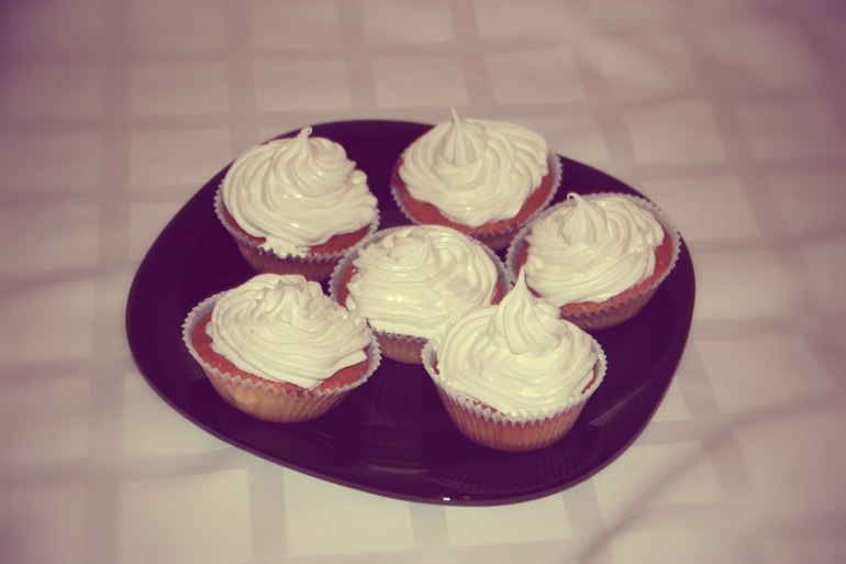 Мои первые капкейки.