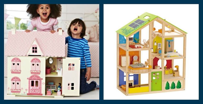 Выбор деревянного кукольного домика ELC rosebud village или Hape