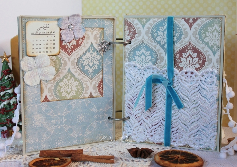 Новогодний альбом-блокнот (December Daily)