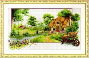 Времена года - домики