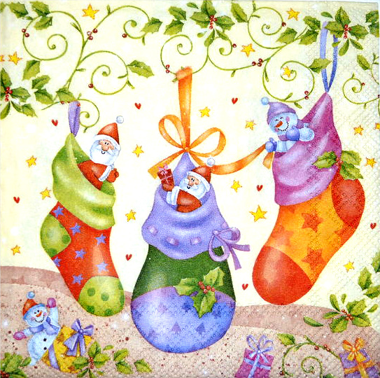 Приглашаю за новогодними салфетками!!!