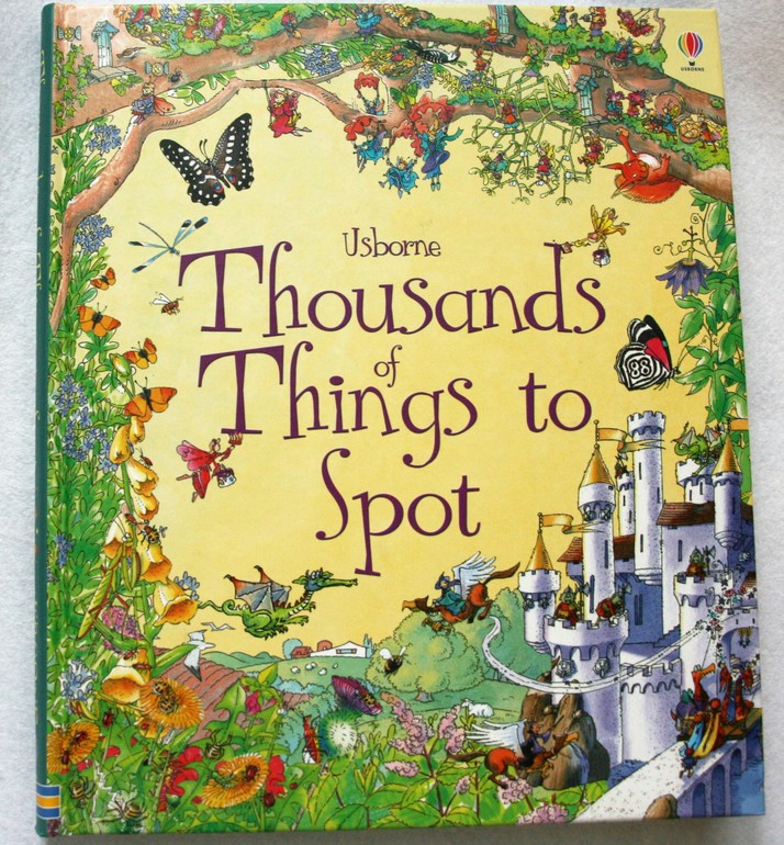 Thousands of Things to Spot от Usborne много фото