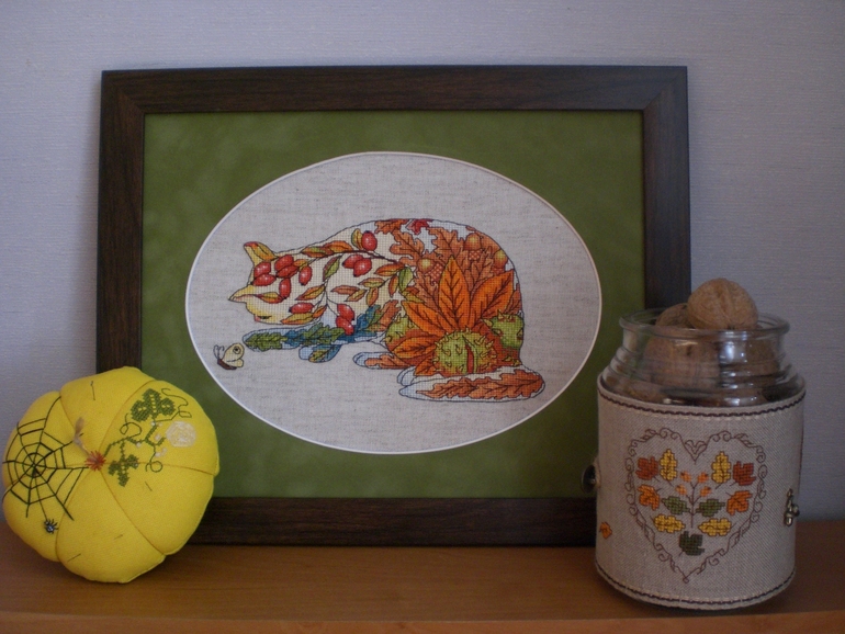 Осенняя кошка )))))