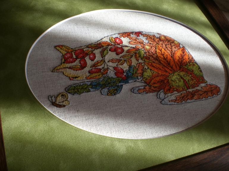 Осенняя кошка )))))