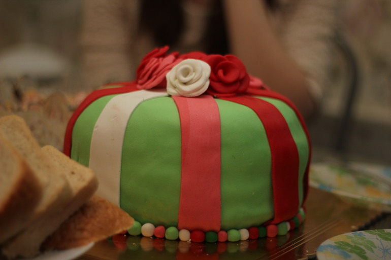 Второй тортик с мастикой